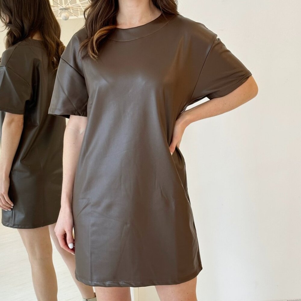 Ripley Rader Leather Dress